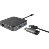 Acer 7-in-1 Mini Dock, Dockingstation schwarz/silber, HDMI, DP, USB-A, USB-C, LAN