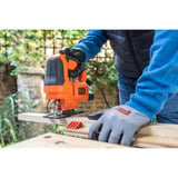 BLACK+DECKER Stichsäge BES602 orange/schwarz, 400 Watt