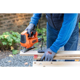 BLACK+DECKER Stichsäge BES602 orange/schwarz, 400 Watt