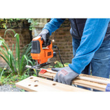 BLACK+DECKER Stichsäge BES602 orange/schwarz, 400 Watt