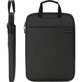 Kensington Eco Laptop- und Tablet Sleeve , Notebooktasche schwarz/grau, bis 35,6 cm (14")