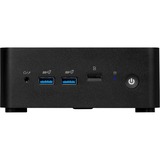 MSI Cubi NUC 1MG-008BDE, Barebone schwarz, ohne Betriebssystem