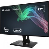 ViewSonic VP2768a-4K, LED-Monitor 68.5 cm (27 Zoll), schwarz (matt), UltraHD/4K, AH-IPS, USB-C, Pantone-validiert