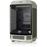 Thermaltake The Tower 250 , Tower-Gehäuse hellgrün, Tempered Glass