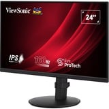 ViewSonic VG2408A, LED-Monitor 60.5 cm (24 Zoll), schwarz, FullHD, IPS, USB-Hub, 100Hz Panel