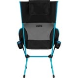 Helinox Camping-Stuhl Savanna Chair, Black 11141 schwarz/blau