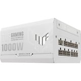 ASUS TUF Gaming 1000W Gold White Edition, PC-Netzteil schwarz, 1x 12VHPWR, 5x PCIe, Kabel-Management, 1000 Watt