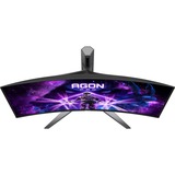 AOC OLED Agon PRO AG346UCD, Gaming-Monitor 86.4 cm (34 Zoll), dunkelgrau/schwarz, WQHD, QD-OLED, Curved, USB Hub, 175Hz Panel