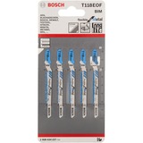 Bosch Stichsägeblatt T 118 EOF Flexible for Metal, 83mm 5 Stück