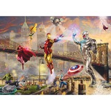 Schmidt Spiele Thomas Kinkade Studios: Marvel - Iron Man, Puzzle 1000 Teile