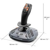 Thrustmaster SimTask FarmStick X, Joystick grau/schwarz