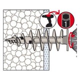 fischer Dämmstoffdübel FID II Plus 80mm weiß, 25 Stück