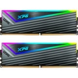 ADATA DIMM 64 GB DDR5-6400 (2x 32 GB) Dual-Kit, Arbeitsspeicher grau, AX5U6400C3232G-DCCARGY, XPG Caster RGB, INTEL XMP