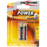 Ansmann X-Power Alkaline Batterie Micro AAA / LR03 2 Stück