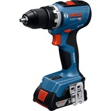 Bosch Akku-Bohrschrauber GSR 18V-65 Professional, 18Volt blau, 2x Li-Ion Akku ProCORE18V 4,0Ah, in L-BOXX