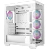 DeepCool CG580 4F , Tower-Gehäuse weiß, Tempered Glass x 2