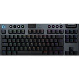 Logitech G915 X LIGHTSPEED TKL, Gaming-Tastatur schwarz, DE-Layout, GL Tactile, GL Linear Switches