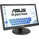 ASUS VT168HR Touch Monitor, LED-Monitor 40 cm (16 Zoll), schwarz, WXGA, TN, HDMI, VGA