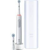 Braun Oral-B Pro 3 3500 mit Reiseetui, Elektrische Zahnbürste weiß