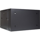 Inter-Tech Wandgehäuse SMB-6606, IT-Schrank schwarz, 6HE