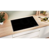 Bosch PVS845HB1E Serie 6, Autarkes Kochfeld schwarz/edelstahl, 80 cm