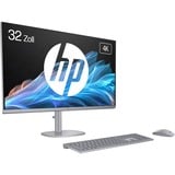 HP OmniStudio X All-in-One 32-c0077ng, PC-System silber, Windows 11 Home 64-Bit