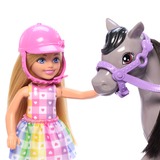 Mattel Barbie Family & Friends Chelsea und Pony, Puppe 