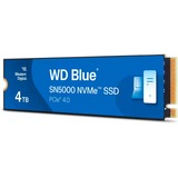 WD Blue SN5000 4 TB, SSD blau, PCIe 4.0 x4, NVMe, M.2 2280