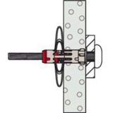 fischer Hohlraumdübel DuoHM 4x55 S PZ 25 Stück, mit Panhead-Schraube