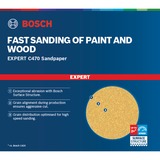 Bosch Expert C470 Schleifblatt, Ø 125mm, K60 ungelocht 50 Stück, für Exzenterschleifer