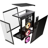 Corsair iCUE LINK 3500X RGB, Tower-Gehäuse schwarz, Tempered Glass