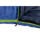 High Peak Deckenschlafsack Frazer 200 blau/dunkelblau, mit Kapuze