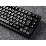 Keychron Lemokey P1 Pro, Gaming-Tastatur schwarz/grau, DE-Layout, Keychron Super Red, Hot-Swap, Aluminiumrahmen, RGB