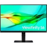 SAMSUNG ViewFinity S60UD S24D600UAU, LED-Monitor 61 cm (24 Zoll), schwarz, QHD, IPS, USB-C, 100Hz Panel