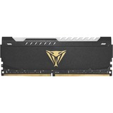 Patriot DIMM 16 GB DDR4-3200  , Arbeitsspeicher schwarz, PVSR416G320C8, Viper Steel RGB, INTEL XMP