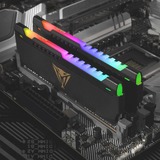 Patriot DIMM 16 GB DDR4-3200  , Arbeitsspeicher schwarz, PVSR416G320C8, Viper Steel RGB, INTEL XMP