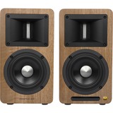 Edifier  AIRPULSE A80 , Lautsprecher holz, Hi-Res-Audio, Bluetooth, Bändchenhochtöner, Paar