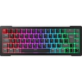 RAIJINTEK MGA-68, Gaming-Tastatur schwarz, DE-Layout, Hejin Magnetic Yellow