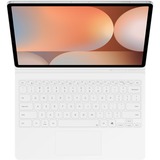 SAMSUNG Book Cover Keyboard EF-DX825, Tastatur weiß, DE-Layout, Galaxy Tab S10+ | S9+ | S9 FE+