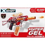 ZURU XSHOT - Hyper-Gel Blaster Trace Fire, Gel-Blaster inkl. 10000 Gel-Kugeln