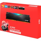 ADATA DIMM 48 GB DDR5-8000 (2x 24 GB) Dual-Kit, Arbeitsspeicher schwarz, AX5U8000C4024G-DCLARBK, XPG Lancer RGB, INTEL XMP