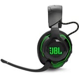 JBL Quantum 910X, Gaming-Headset schwarz/grün, Bluetooth, USB-C