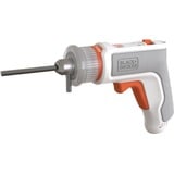 BLACK+DECKER HEXDRIVER, Akku-Möbelschrauber BCRTA01 weiß/orange, 3,6 Volt