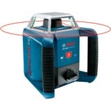 Bosch Rotationslaser GRL 400 H Professional blau/schwarz, rote Laserlinie, mit Laser-Empfänger LR 1, im Koffer