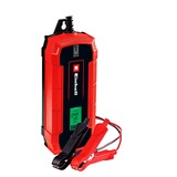 Einhell Batterie-Ladegerät CE-BC 5 M LiFePO4 rot/schwarz, für Kfz- und Motorradbatterien