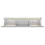 DeLOCK 19" Patchpanel 16 Port Cat.6A grau, 1 HE