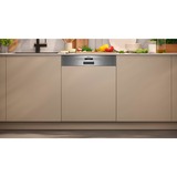 Neff S145EAS04E N50, Spülmaschine edelstahl, 60 cm, Home Connect