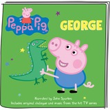 Tonies Peppa Pig - George Pig, Spielfigur Hörspiel mit Liedern, englische Sprachausgabe