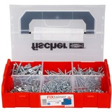 fischer FixTainer PowerFast II Senkkopf VG TX, Schrauben-Set 702 Teile, Vollgewinde, verzinkt