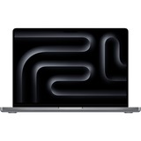 Apple MacBook Pro (14") 2023 CTO, Notebook grau, M3 10-Core GPU, MacOS, Amerikanisch, 36 cm (14.2 Zoll) & 120 Hz Display, 1 TB SSD